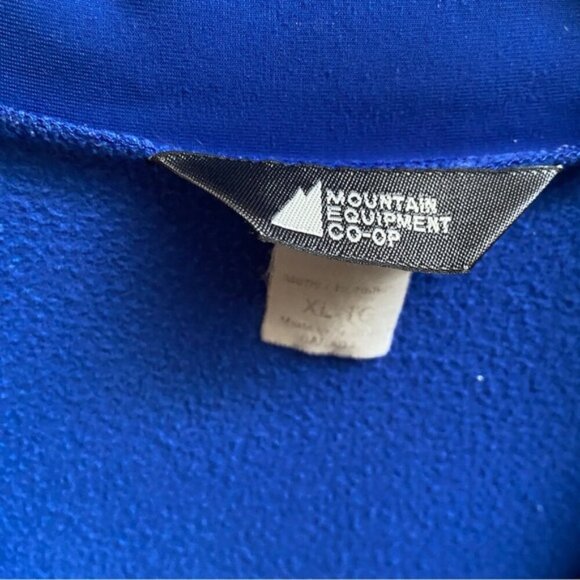 MEC Mountain Co-op fleece thermal cycling running 1/2 zip shirt Sz XL - Picture 10 of 12